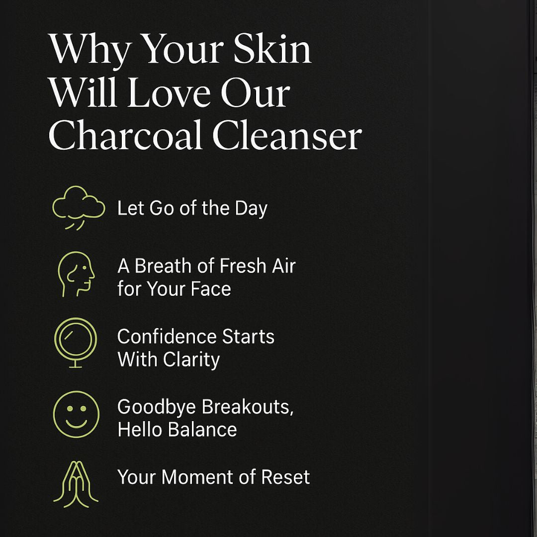 Charcoal Facewash - Deep-Pore Cleansing