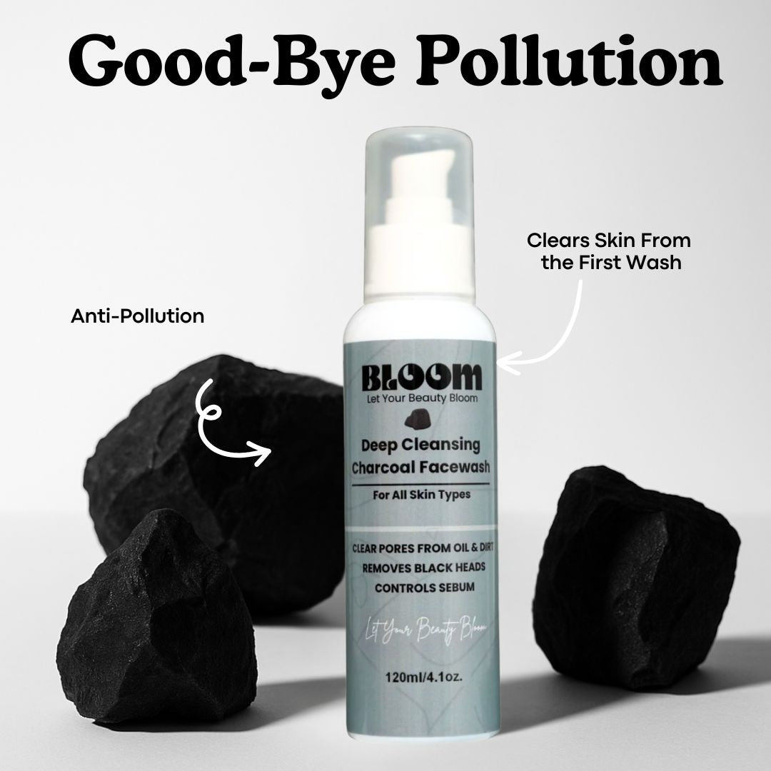 Charcoal Facewash - Deep-Pore Cleansing