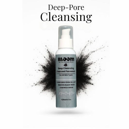 Charcoal Facewash - Deep-Pore Cleansing